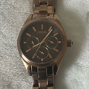 Fossil watch. Needs battery.